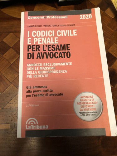 Codici civile penale - e, per