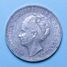 OLANDA GUGLIELMINA GULDEN 1940