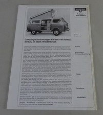 Brochure / brochure VW T2