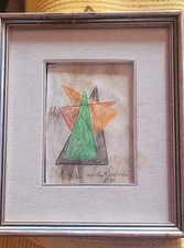 pastello su carta a firma carla badiali 