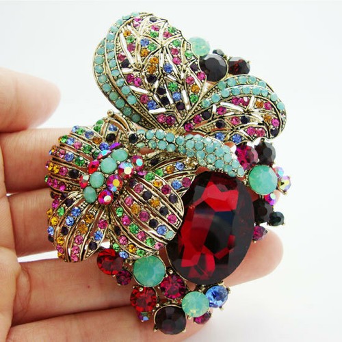 Spilla donna vintage fiore