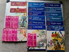 Fiabe sonore Lotto 12 Numeri 1977 Piu 2 Numeri 1966 Completi di Dischi in vinile