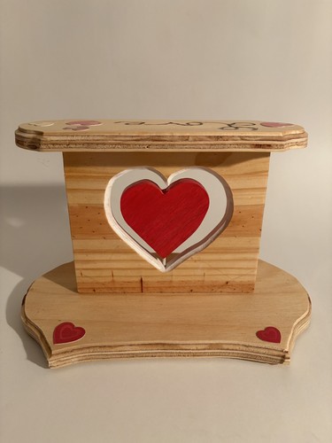 Soprammobile legno con - soprammobile, in