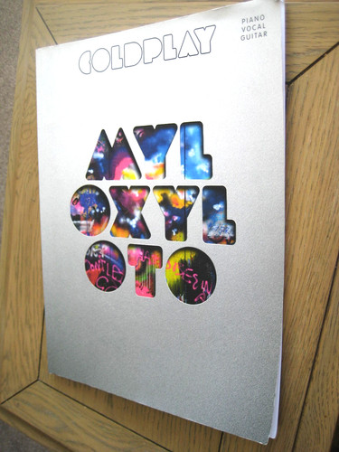 Coldplay myloxyloto sheet - coldplay,