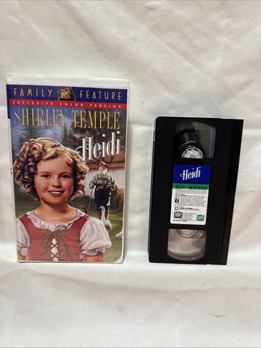 Shirley temple heidi vhs - temple,