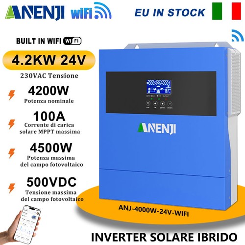 4200w 2kw 24v hybrid grid - on,