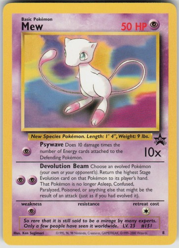 Pokemon mew promo wotc - pokemon, (8)