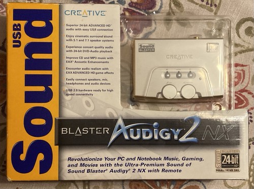 Creative sound blaster - sound, audigy
