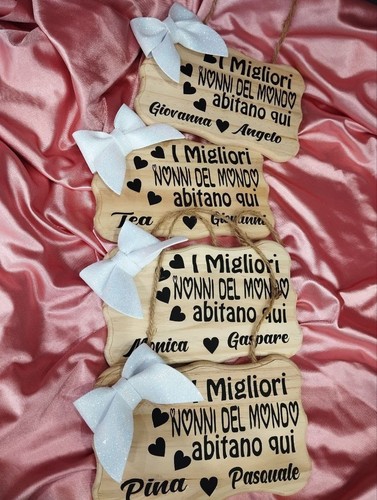 Targhetta personalizzata festa - targhetta,