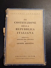 Costituzione della - la,