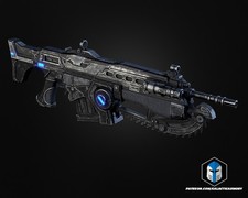 GoW Lancer stampato in 3d