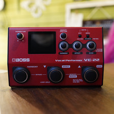 Boss VE-22 Vocal Effects and Looper Pedaliera