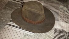 CAPPELLO COWBOY pelle di vacchetta originale MARLBORO VINTAGE