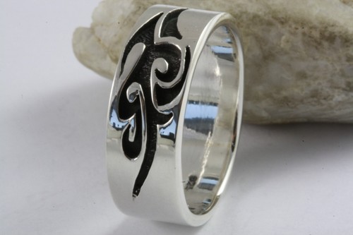Anello biker tribale - anello,