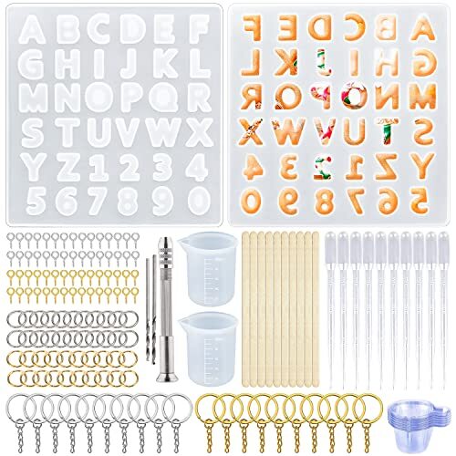 157pcs stampo resina con - resina,