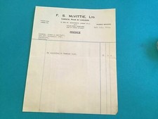 F S McVittie Ltd 1936 Carpets