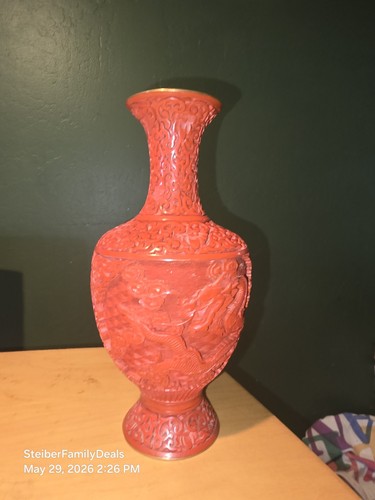 Vaso statuina floreale - , drago
