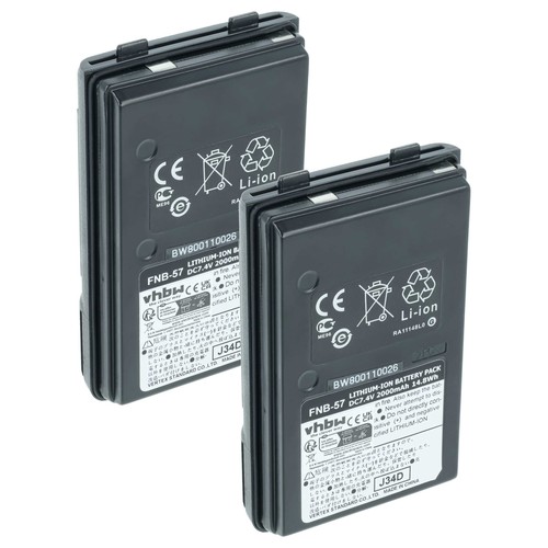 Batteria per yaesu - 2x,