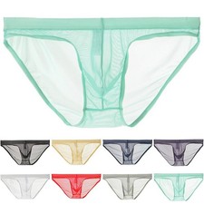 Slip uomo intimo trasparente