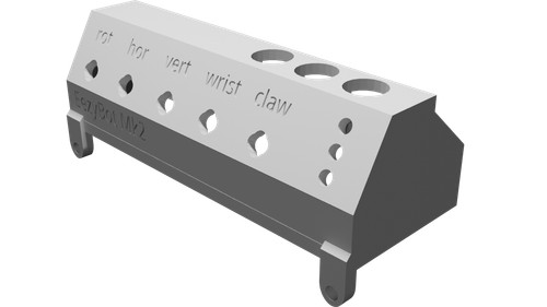 Pannello controllo per eezybot - pannello,