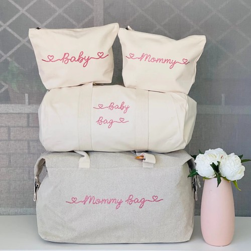 Set borsoni mommy - borsoni, nascita
