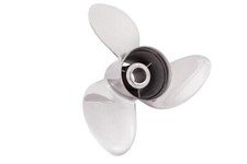 Elica Solas 14 3/4 x 16 per Mercury 135 150 175 200 225 250 300 CV acciaio inox