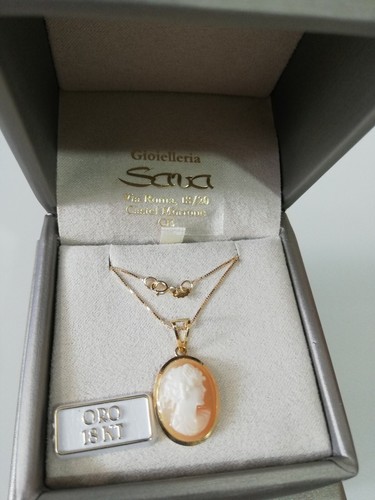 Collana veneziana cammeo dea - veneziana, e