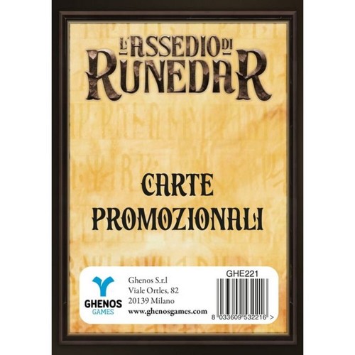 Assedio runedar carte - runedar,