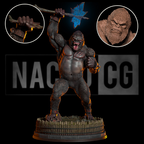 King kong figure - king, statue