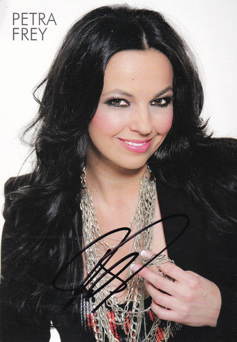Autografo petra frey - -,