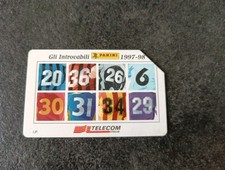 Scheda Telefonica Gli Introvabili Panini 1997-98 