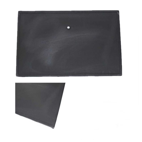 Piastra ghisa cottura 30x46 - piastra, cm