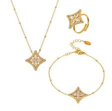 Collana, Bracciale e anello da
