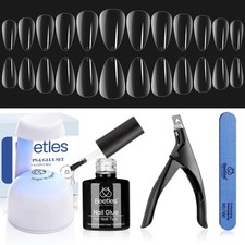 240Pcs Gel Nail Kit - Short