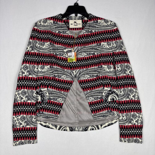 Etro blazer donna rosso - etro, 40
