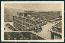 Torino Città Stabilimento Fiat Accesso Auto su Pista cartolina MZ8834