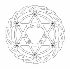 Disco freno anteriore fiamma Tm Racing CROSS 125 1993-2002 Moto Masters