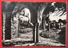 Cartolina - Ravello - Villa Rufolo - Giardino preso dall'antica sala pranzo 1960