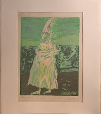 Aldo Borgonzoni, lithograph on