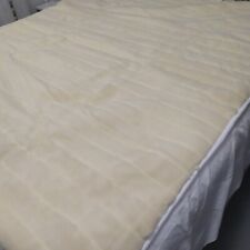 Copri materasso matrimoniale Trapuntato topper pura lana merinos agnellato