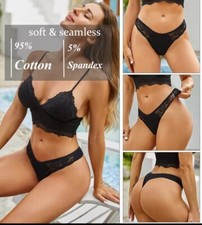 SEXY LINGERIE DONNA 5 PEZZI, MUTANDINA PERIZOMA SLIP TAGLIA m
