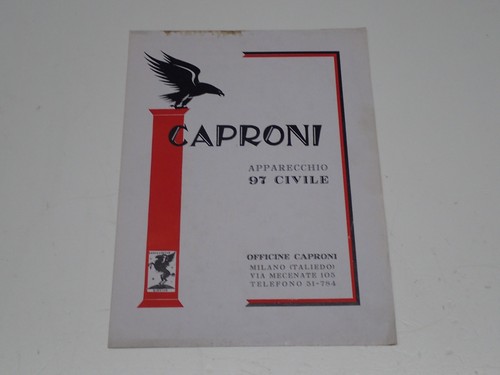 Caproni aereo civile - caproni,