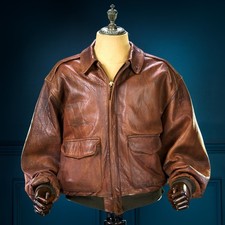 Giacca pelle da volo bomber