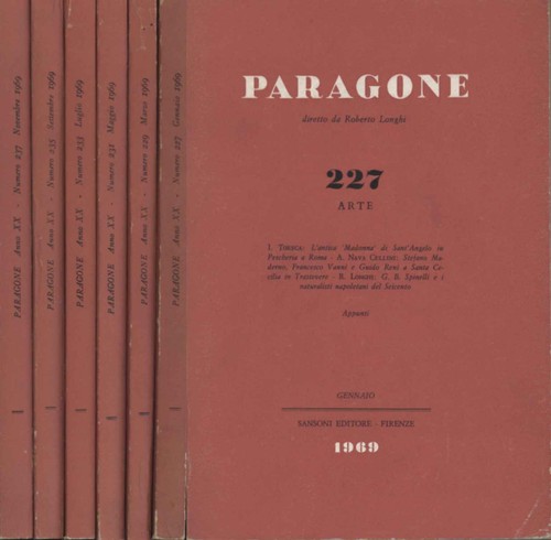 Paragone arte annata completa - paragone,