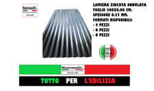Lamiera Ondulata Zincata kit