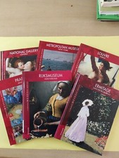 LOTTO 6 VOLUMI I GRANDI MUSEI DEL MONDO N 2-3-4-5-7-8 MONDADORI  2004