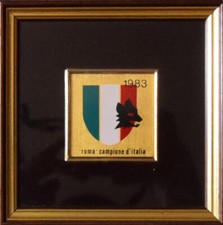 Quadretto Scudetto 1983 - Roma