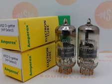 Amperex e88cc 6922 white - amperex,