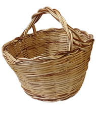 CESTO PANIERE IN VIMINI CANNA