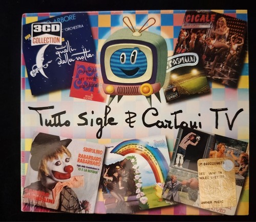 Box tutto sigle cartoni - cd,